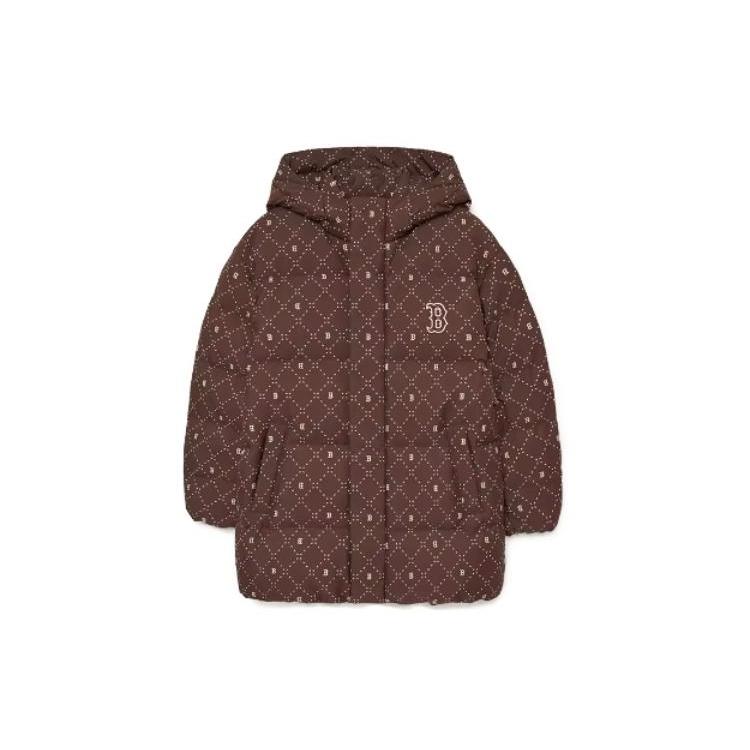 New MLB New York Yankees FW23 Down Jacket Unisex Dark Brown 3ADJM0336-43BRD