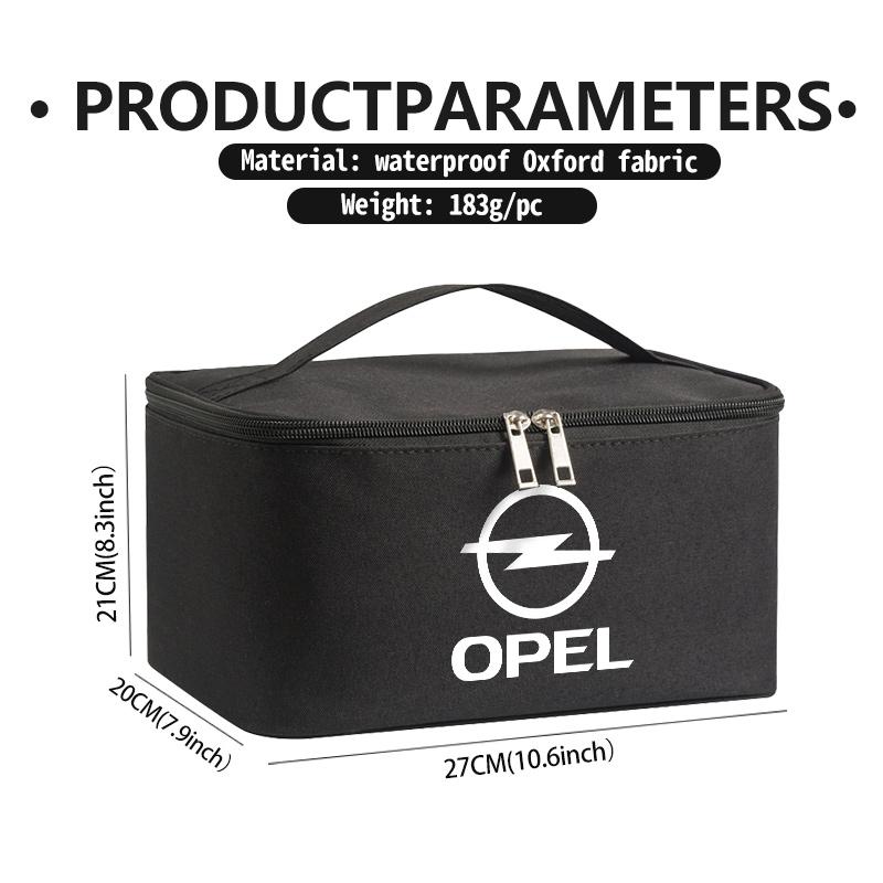 Waterproof Travel Toiletry Bag Cosmetic Makeup Wash Handbag For Opel Insignia Astra G J F K Vectra C H Corsa C B D Omega