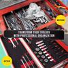 Toolbox Foam, Cuttable Polyurethane Foam Sheets,Toolbox Organization & Shock-Absorbing Foam 400x330x25mm,2PCS