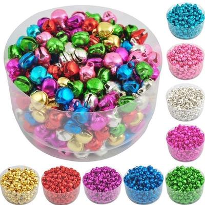 50PCS Metal Jingle Bells  Christmas Party  Decor DIY Handmade Accessories