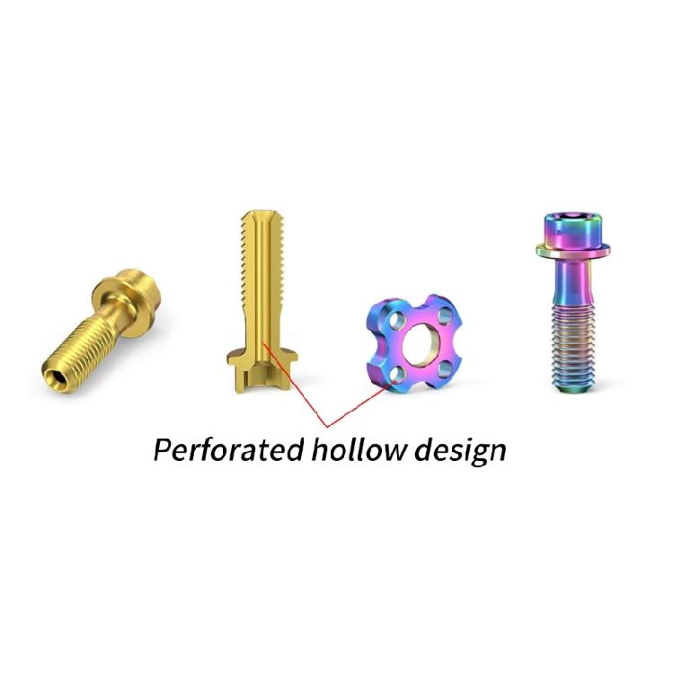 Reliability Titaniums Front Derailleur Bolts Suit Bicycles Front Rear Derailleur for Front Derailleur Bicycles Component