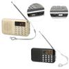Digital Radio Mini Portable Radio Subwoofer Card MP3 Player Bass Speaker for Senior