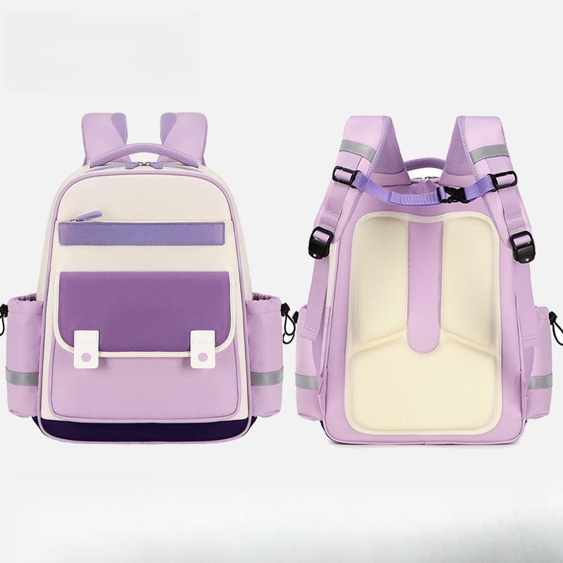 Schoolbag for Primary School Boys, Back Support and Burden Reduction, Children's Backpack, Backpack for Both Shoulders, Large-capacity Schoolbag