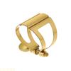 A1A2 Brass Saxophone Fastener Clip Alto Tenor Soprano Sax Ligatures Fastener Cap for Saxophone Clarinet Bakelite Mouthpiece