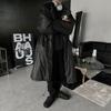 Designed Mid-length Cotton Coat for Men In Winter Loose Warm Thickened Coat Korean Style Trendy Lapel Cotton Coat