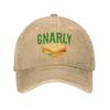Gnarly  Baseball Cap Sun  Outdoor Sport Wholesale Washed Trucker Hat Unisex Unisex Casual Design Snapback Cap
