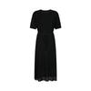 Annacol Women's Casual Knitted Pleated Dress