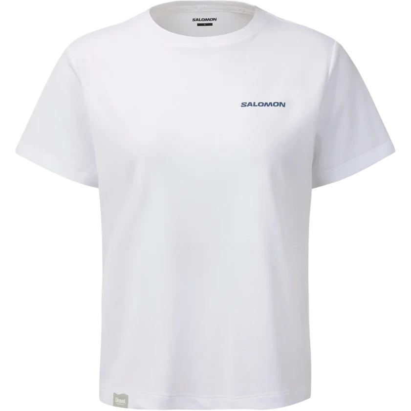 Salomon Drysink Logo Round Neck Pullover Short Sleeve T-Shirt Women Tops LD0097900 S