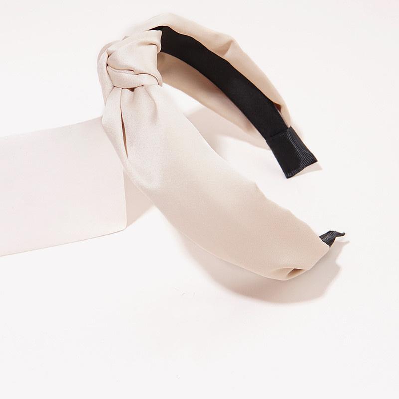 3pcs/Set Chic Leopard Print Satin Knotted Headband for Women And Girls Daily Shopping Hair Accessory