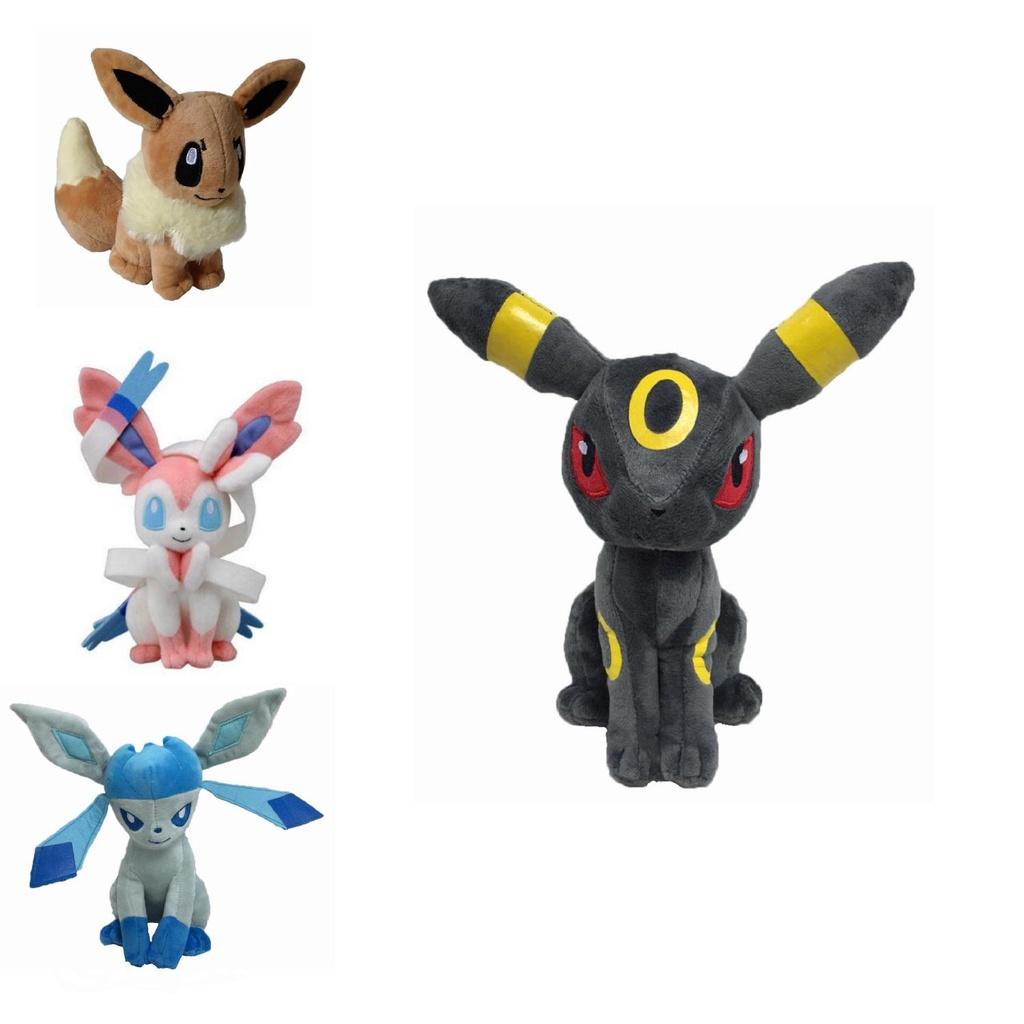 Adorable 8" Pokemon Jolteon Flareon Glaceon Plush Toy Stuffed Doll For Kids And Collectors