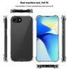 Für iPhone 16e Klare Handyhülle TPU+Acryl 1,5mm Stoßfeste Rückseite