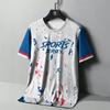 Men's Running T-Shirt 3d Print Oversized Short Sleeved Top High Elasticity Sports Shirt Summer Quick Dry Fitness T-Shirt For Men