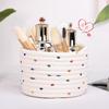Small Cotton Rope Woven Storage Basket for Desk, Entryway, or Cosmetics