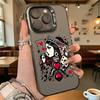 Playing Cards Queen Design Shockproof Phone Case for Iphone 16 15 14 13 12 11 Pro Max/Mini Anti-Scratch Premium Hard Cover