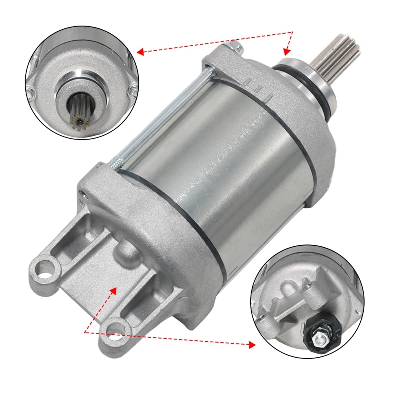 

Motorcycle Electrical Starter Motor Compatible with Suzuki GSX-R 600,GSX-R 750 2011-2024,Repace Motos Engine OEM: 31100-14J10 1 PC Starter