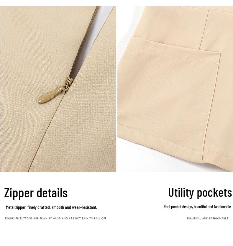 Women's High-End Salon & Spa Uniform - Spring/Summer Technician Workwear