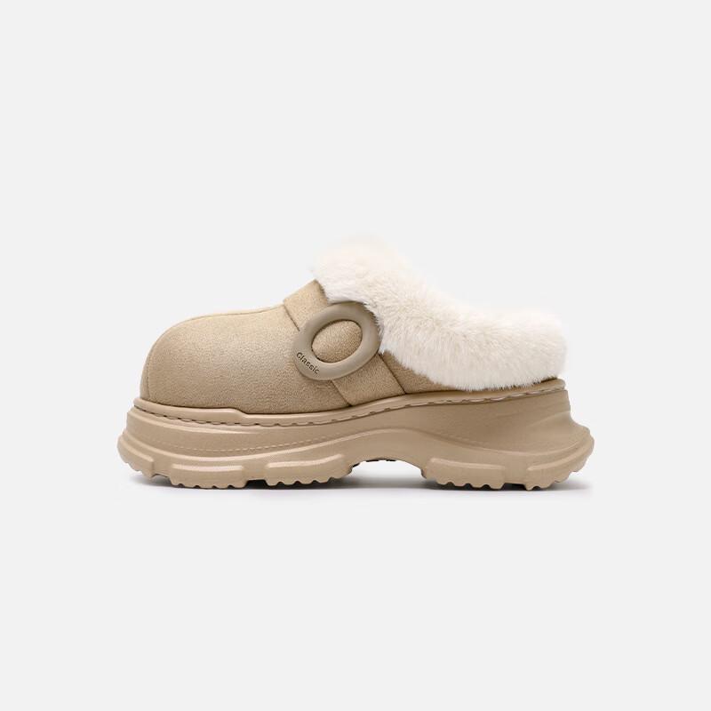 

Плюшевые теплые домашние тапочки 36-37