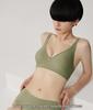 French Nude Seamless Wireless Jelly Bra Set for Women: Small Bust Push-Up, Thin, Anti-Sagging, Shaping.