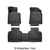 TPE Eco-Friendly Floor Mats for 2015-2018 Geely Borui Interior Modification