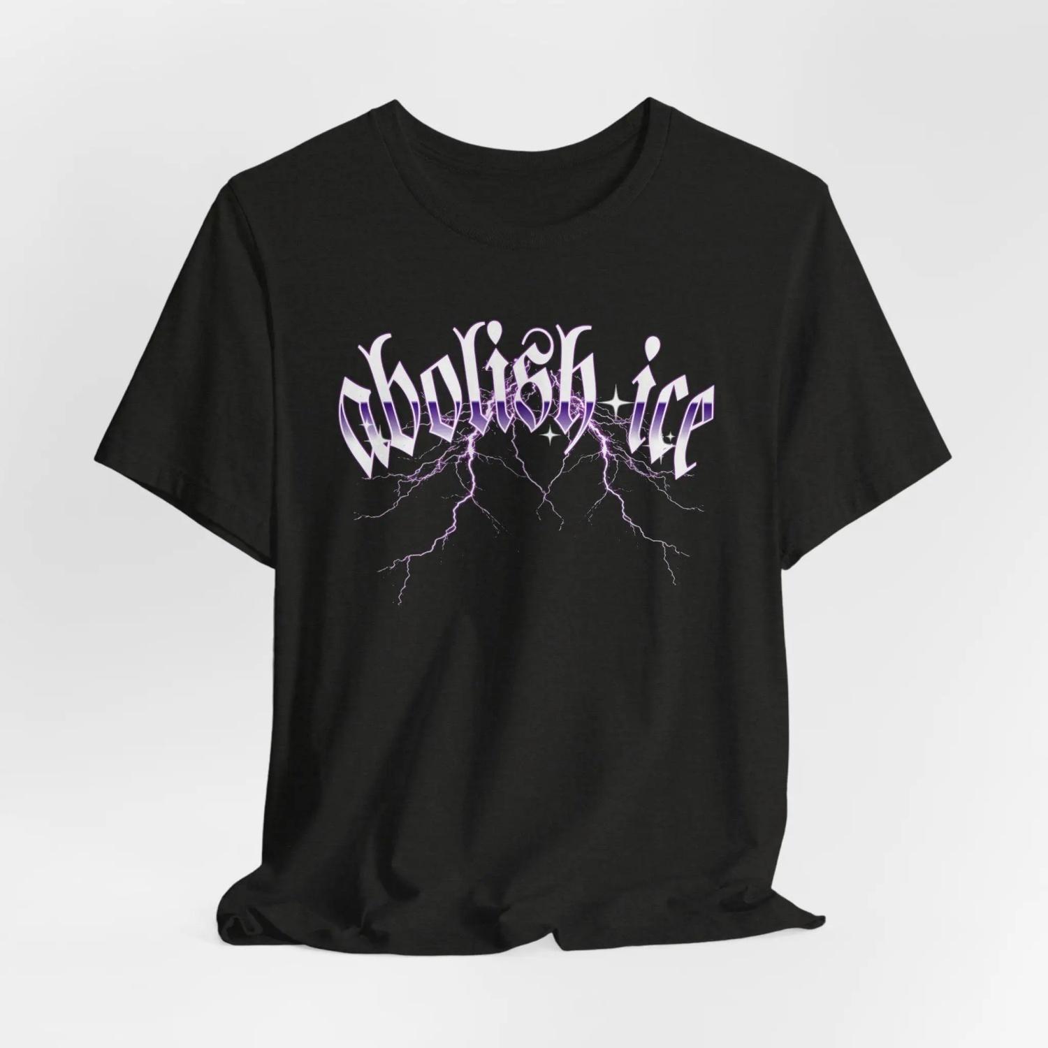 Abolish ICE Pro ImmigranT T Shirt Immigration SupporT Human Rights Anti Deportation Activist S чёрный