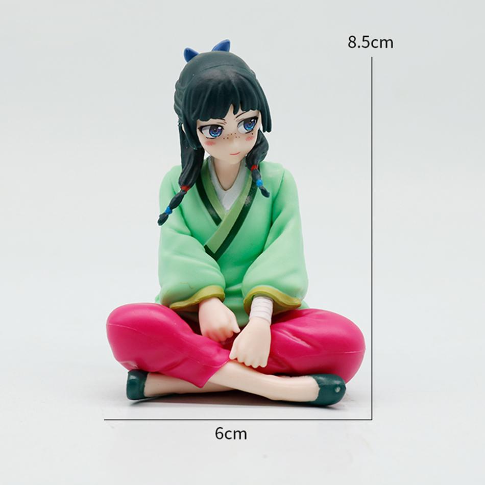 

21cm Kusuriya no Hitorigoto Anime Figure Cloak Maomao Action Figure Cute Jinshi Figurine Room Decoration PVC Collection Toys