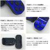 Boyous Toyota Corolla 210 Series Aluminum Pedal Designed Specifically for Sport Brake and Accelerator and Set [Latest Model] Cross/Corolla