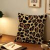 Short Velvet Leopard    Pillow Cover Design cushion Cover decor Holiday Decorati