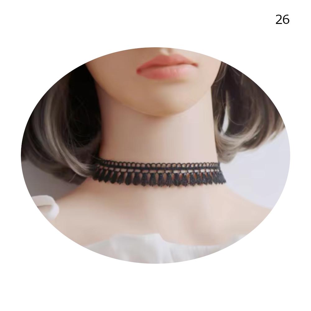 Day Collar Choker Necklace Slave Play  Fetish Collars & Leashes