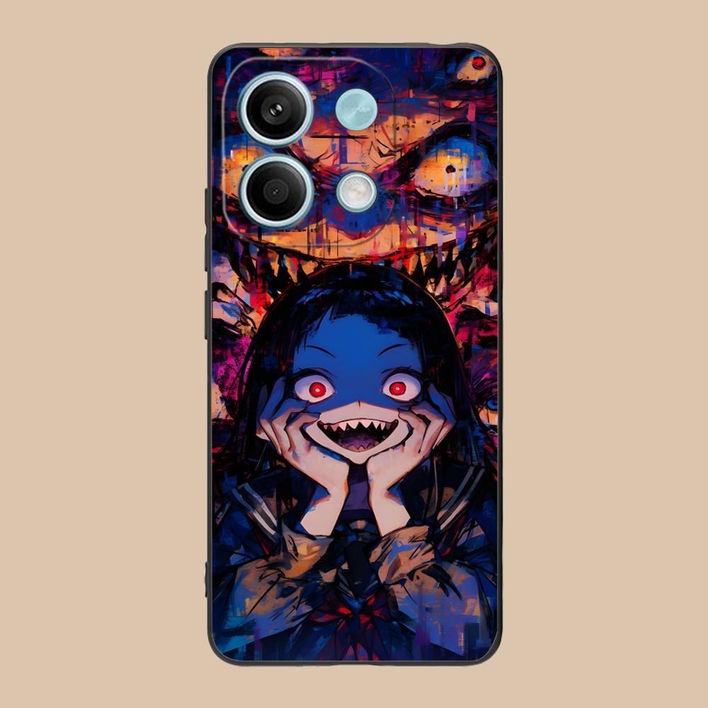 Terror Gothic Art Mobile Phone Case for POCO M7 M6 M5 M4 M3 X7 X6 X5 X4 X3 Pro GT 5G Colorful Printing Cover Cover Luxury Pretty