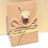 Creative Birthday Message Card Vintage Postcard DIY Flower Greeting Cards