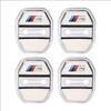 CTCE1 4Pcs Silicone Car Door Lock Buckle Protector Cover Interior Accessories Motorcycle Decal For BMW G80 G06 G07 G42 G14 G15 E46