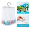 Plastic Clothes P Heavy Duty Outdoor,Colored Clothes P with Mesh Clothespin Bag,50-Pack and Bag Heavy Duty for Laundry Clips