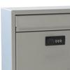 Wall Mount Mailbox Lockable Postbox Retro Drop Box Post Letter Letterbox Mail for Indoor Outdoor