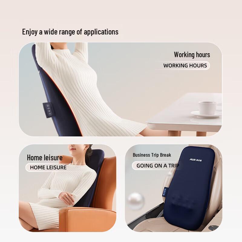 Aux Multifunctional Full Body Kneading Massage Cushion