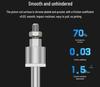 Adjustable Stroke Pneumatic Thin Cylinder - Piston Rod Sizes: 16/20/25/32/40/63