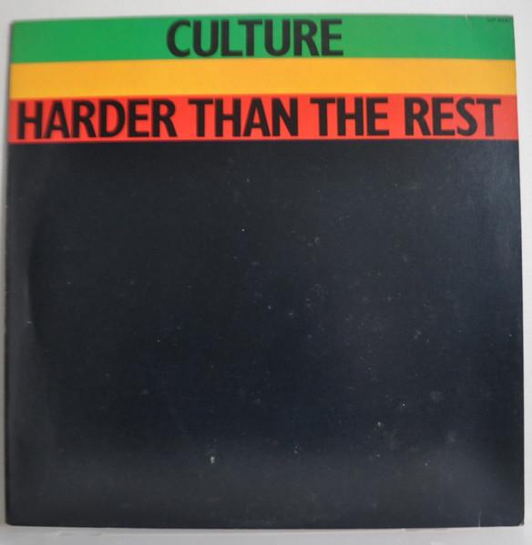 

LP Record CULTURE Harder Than The Rest VIP9641PROMO Front Line 1979 Japan Reggae Ska Dub Used