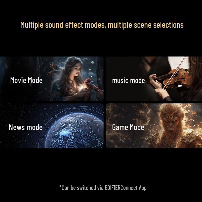 Edifier B1 Wireless Bluetooth TV Soundbar CN plug (adapter included)