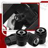 4Pcs Car Logo Wheel Tire Valve Caps Tyre Rim Stem Covers Airdust Waterproof For Actyon Sport Korando Kyron Rexton Musso Tivoli