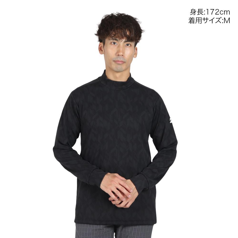 Bridgestone Golf Modern Long Sleeve Mock Neck Shirt DGM07F Men's Black