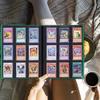 Classeur à cartes, classeur à autocollants, 9 pochettes, peut contenir 360 cartes, couverture en polypropylène, bandage élastique, reliure de cartes, collectionne d'autres cartes de jeu. (9 poches,