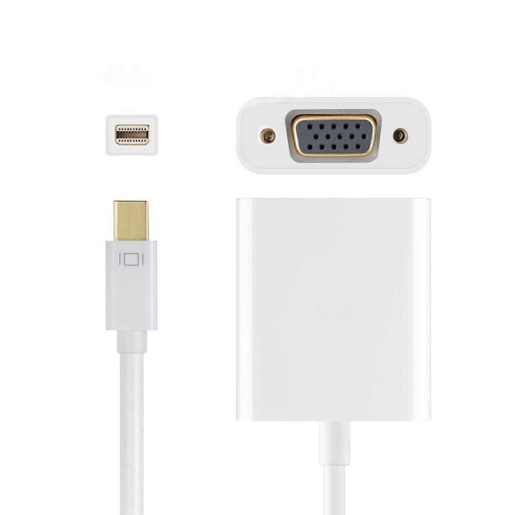 Mini DisplayPort to VGA Adapter Cable DisplayPort to VGA Conversion Line Support Mini DisplayPort V1.2