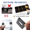 Anti Theft License Plate Screws- Stainless Steel Bolts Fasteners Kits For Car Tag Frame Holder, Tamper Resistant Mounting Hardware,1/4"(M6) Security