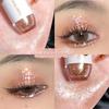 Star Liquid Glitter Eyeshadow, Shimmer Gold, Single Color, Eyeshadow Stick, Tear Bag. 6 colors star sand liquid eyeshadow long lasting waterproof high