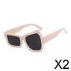 2x Funny Sunglasses Fashion Shades Sun Glasses Lightweight Irregular Eyeglasses for