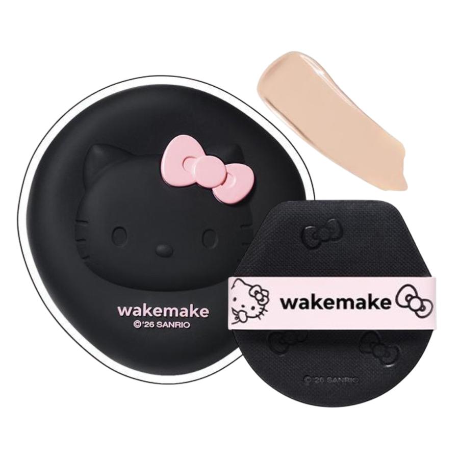 [Hello Kitty Черная версия] WAKEMAKE Бальзам с покрытием Water Glow 03 Натуральный бежевый 03 Natural Beige