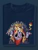 Medieval Lion King Parody T-Shirt and Kids Tshirt – Fantasy Throne Cartoon Tee | Funny Animal Monarch Graphic | Geek Humor Shirt and Kids Tshirt
