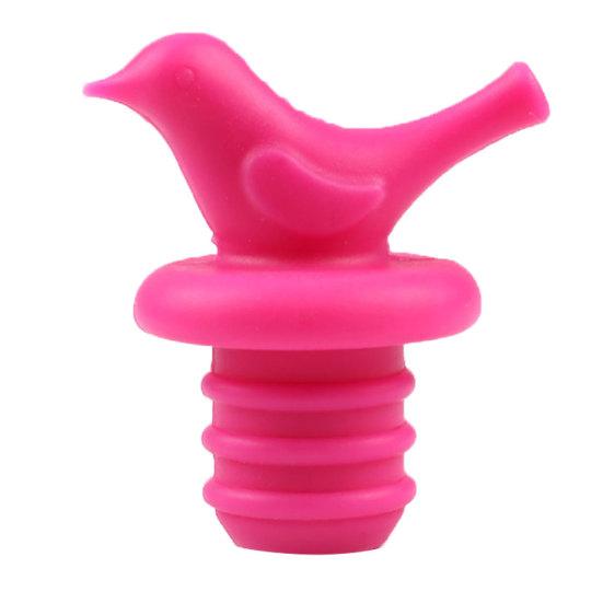Lovely Little Bird Silicone Red Wine Champagne Bottle Stopper Sealing Top Lid