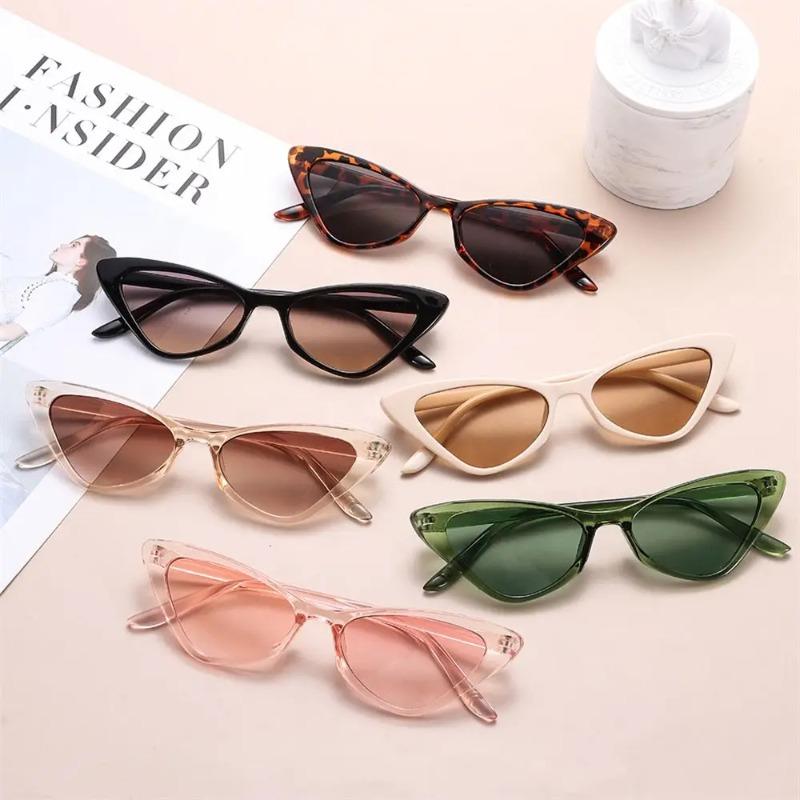 Brand Cat Eye Sunglasses Woman Fashion Designer Vintage Gradient Sun Glasses Female UV400 Outdoor Ladies Shades