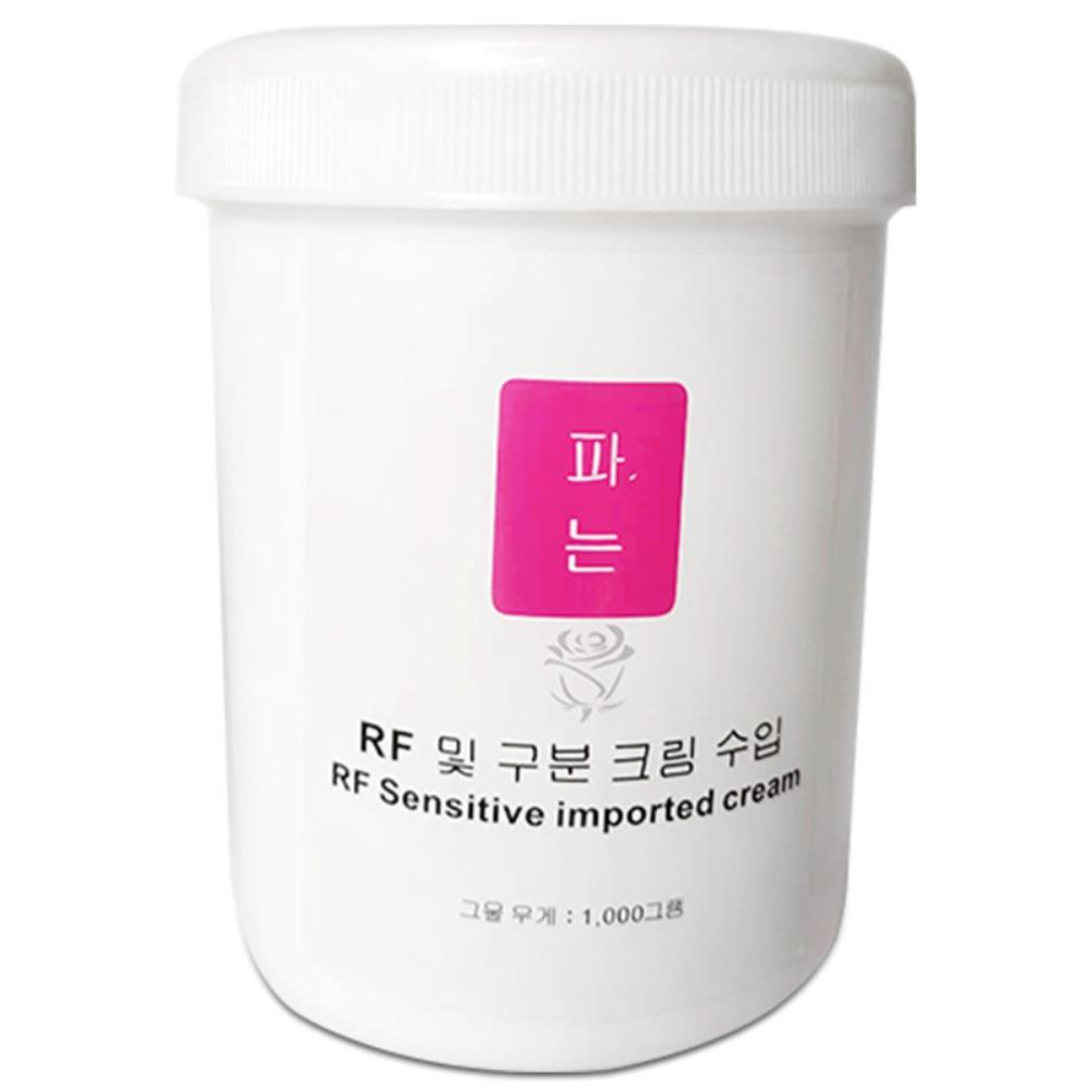 RF Conductive Cream 1000ml, Auxiliary Lubricating Medium for Single & Multi-Pole RF Beauty Devices