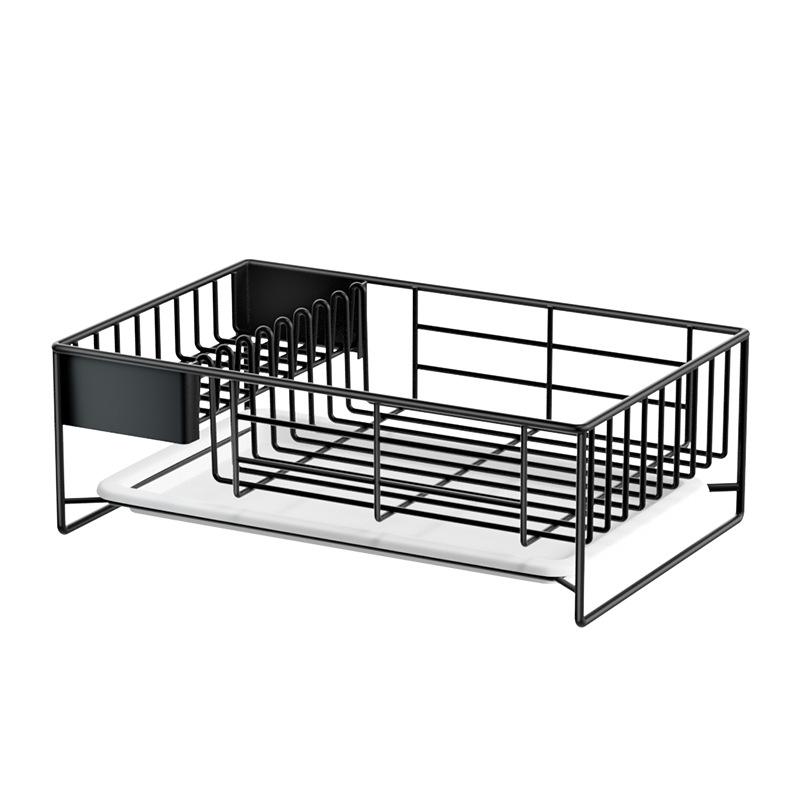Stainless Steel Kitchen Countertop Drain Basket Bowl and Dish Storage Rack Chopsticks Cage Bowl and Dish Household Storage Rack